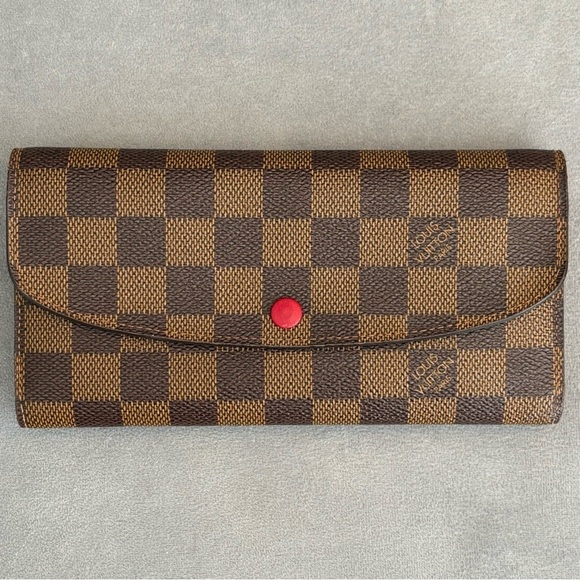 Louis Vuitton Handbags - Louis Vuitton • Damier Ebene Emilie Wallet • Barely used! • Made In Paris France